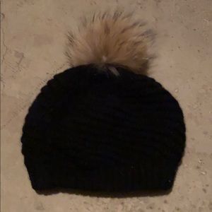 Linda Richards Fur Pom Hat